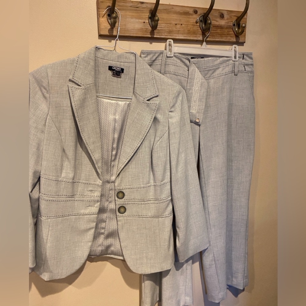 OXOXO gray pants suit​